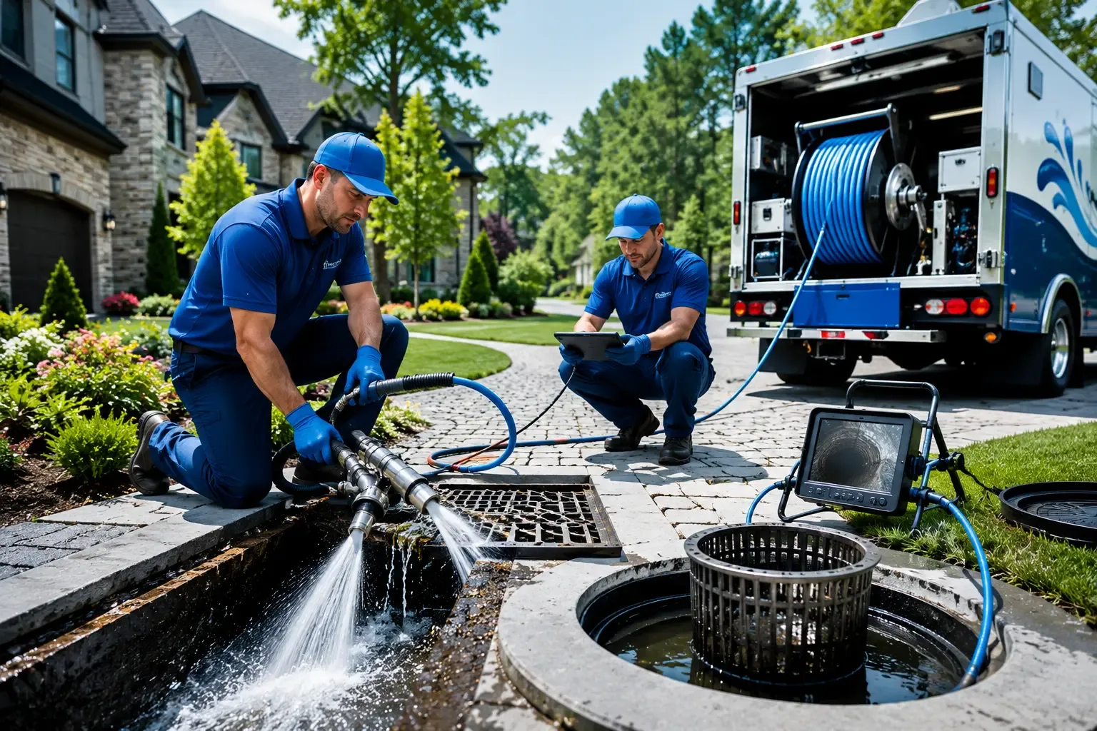 Local outdoor drain cleaning professionals in Minersville, UT